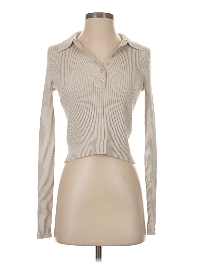 Pre-owned Calvin Klein Jeans Est.1978 Calvin Klein Jeans Pullover Sweater In Tan