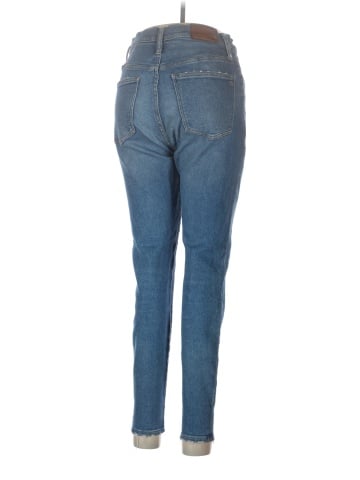 Madewell Tall 9" Mid-Rise Skinny Jeans in Pearson Wash (view 2)