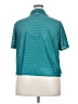 Hurley Teal Short Sleeve Blouse Size XXL - photo 2