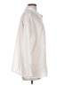 Shein Curve 100% Polyester Houndstooth Ivory Long Sleeve Blouse Size 12 Plus (0) - photo 4