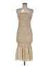 Unbranded 100% Polyester Gold Cocktail Dress Size M - photo 1