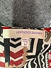 Lavender Brown 100% Polyester Red Long Sleeve Blouse Size M - photo 7