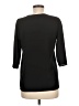 Everly 100% Polyester Black 3/4 Sleeve Blouse Size M - photo 2