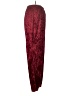 Unbranded 100% Polyester Paisley Burgundy Casual Pants Size M (petite) - photo 4