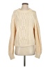 Free People 100% Cotton Ivory Pullover Sweater Size XS - photo 1