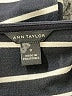 Ann Taylor Stripes Black Casual Dress Size 0 - photo 7