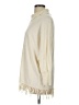 MULTIPLES Ivory Poncho Size L - photo 5