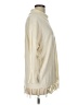 MULTIPLES Ivory Poncho Size L - photo 4