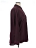 Express 100% Polyester Solid Burgundy Long Sleeve Blouse Size XL - photo 4