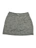 Tek Gear Solid Gray Casual Skirt Size S - photo 2