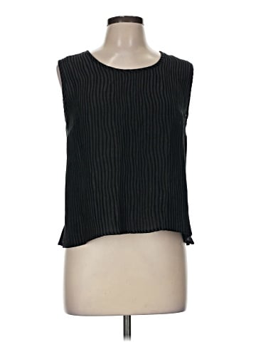 Caroline Rose Sleeveless Silk Top (view 1)