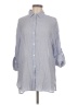 Max Studio Gray 3/4 Sleeve Button-Down Shirt Size M - photo 1
