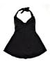 Cocoship Chevron-herringbone Black Swimsuit Top Size 12 - photo 2