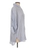 Max Studio Gray 3/4 Sleeve Button-Down Shirt Size M - photo 4