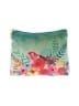 Karma Floral Teal Pink Makeup Bag One size - photo 1