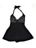 Cocoship Chevron-herringbone Black Swimsuit Top Size 12 - photo 1