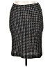 St. John Couture Houndstooth Black Formal Skirt Size 4 - photo 1