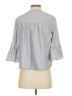 Madewell Gray 3/4 Sleeve Button-Down Shirt Size XS - photo 2