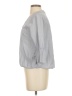 Madewell Gray 3/4 Sleeve Button-Down Shirt Size XS - photo 5
