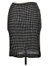 St. John Couture Houndstooth Black Formal Skirt Size 4 - photo 2