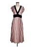 Max and Cleo Stripes Red Casual Dress Size M - photo 1