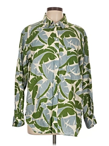 Birds of Paradis by Trovata Long Sleeve Button-Down Shirt (view 1)