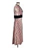 Max and Cleo Stripes Red Casual Dress Size M - photo 4