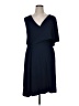 ASOS Solid Blue Casual Dress Size 16 - photo 1