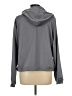 I.E. Relaxed Solid Gray Zip Up Hoodie Size L - photo 2