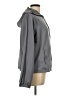 I.E. Relaxed Solid Gray Zip Up Hoodie Size L - photo 4