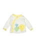 Gerber 100% Cotton Yellow Long Sleeve T-Shirt Size Newborn - photo 1