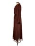 Zara 100% Polyester Brown Casual Dress Size S - photo 5