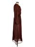 Zara 100% Polyester Brown Casual Dress Size S - photo 4