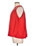 Knox Rose 100% Cotton Red Sleeveless Blouse Size L - photo 5
