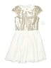 Zoe Ltd 100% Polyester Ivory Dress Size 12 - photo 1