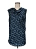 Halogen 100% Polyester Blue Sleeveless Blouse Size M - photo 1