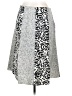 Willi Smith Print Gray Casual Skirt Size 4 - photo 1