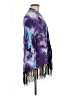 Hot Topic 100% Rayon Purple Kimono Size Med - Lg - photo 4