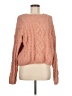 Entro 100% Polyester Pink Pullover Sweater Size M - photo 1