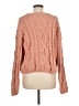 Entro 100% Polyester Pink Pullover Sweater Size M - photo 2