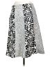Willi Smith Print Gray Casual Skirt Size 4 - photo 2