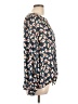 I.N. Studio 100% Polyester Blue Long Sleeve Blouse Size L - photo 4