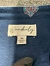 wonderly Blue Long Sleeve Blouse Size M - photo 7