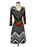 Lularoe Chevron-herringbone Gray Casual Dress Size XS - photo 1