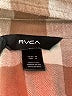 RVCA 100% Cotton Checkered-gingham Brown Long Sleeve Blouse Size XL - photo 7