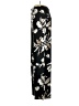 White Mark Floral Black Casual Pants Size L - photo 5