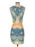 Mara Hoffman Graphic Blue Cocktail Dress Size S - photo 2