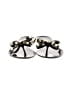 Lia Gray Black Sandals Size 10 - photo 2