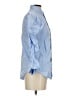 Greyson 100% Cotton Blue Short Sleeve Blouse Size S - photo 4