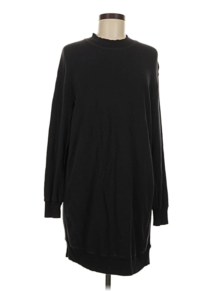 Pre-owned Monrow Casual Dress In Black